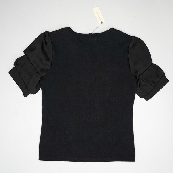 Current Air Black Short Sleeve Lightweight Top - XS - Picture 2 of 4